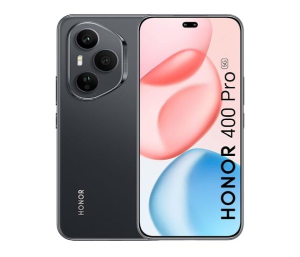 honor 400 pro midnight black front back