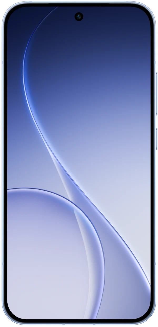 OPPO Reno15 Pro 5G w kolorze brązowym — front i ekran AMOLED