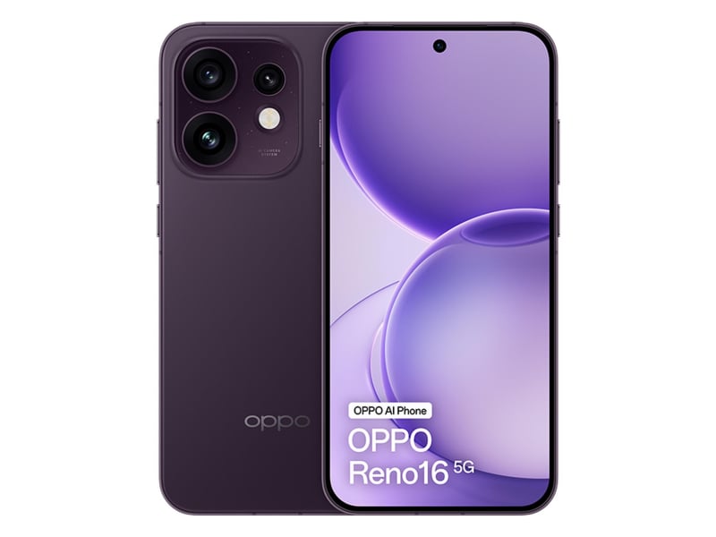 OPPO Reno 16 5G 8/256GB 6.32" 120Hz Ciemnofioletowy