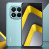 POCO M8 Pro 5G na stylizowanym żółto-grafitowym tle — recenzja Subverse
