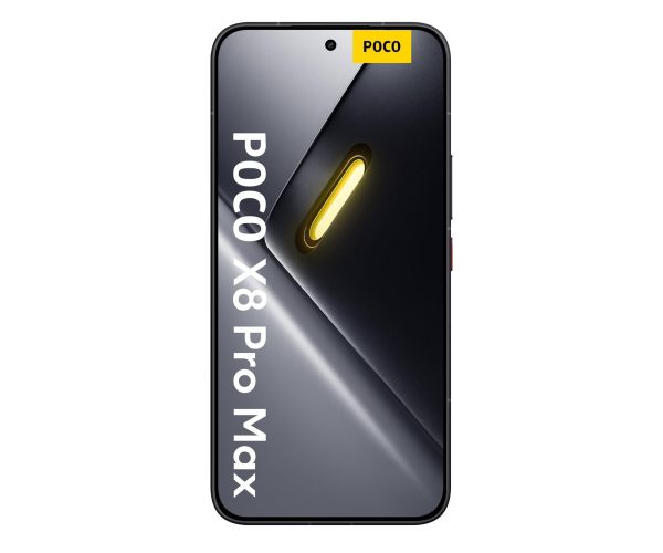 Xiaomi POCO X8 Pro Max 12/512GB Black – ujęcie obudowy z boku