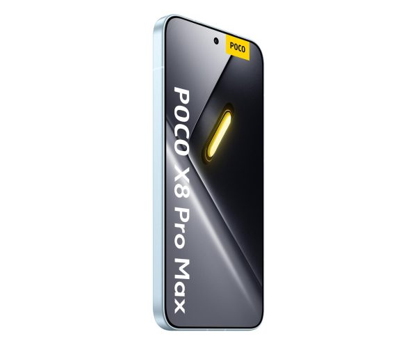 POCO X8 Pro Max Blue – ekran AMOLED i ramka