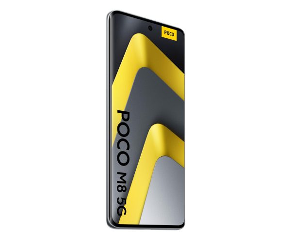 Xiaomi POCO M8 5G 8/256 GB Silver – profil obudowy