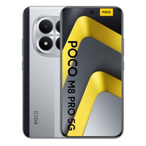 Xiaomi POCO M8 Pro 5G Silver - widok telefonu