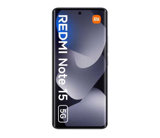 Xiaomi Redmi Note 15 5G 6/128 GB Black — tylny panel i aparat