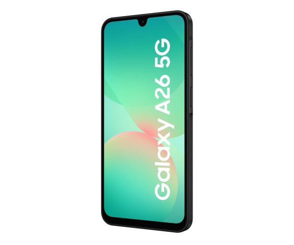 Samsung Galaxy A26 5G 6/128 GB czarny – widok tylnego panelu