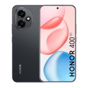 HONOR 400 5G 8/256 GB Midnight Black — przód i tył telefonu