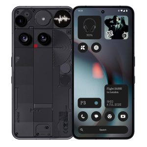 Nothing Phone (3) 16/512 GB Black – widok telefonu z przodu