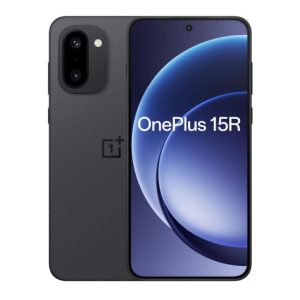 OnePlus 15R 12/256 GB Charcoal Black – widok telefonu