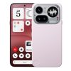 Nothing Phone (4a) Pro w kolorze różowym – front i tył obok siebie