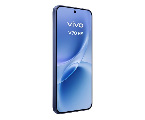 vivo V70 FE 5G 8/256 GB Niebieski — przód i tył