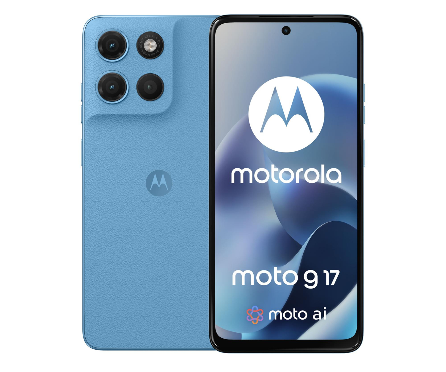 Motorola moto g17 4/128GB Alaskan Blue — zdjęcie produktu