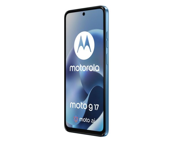 Motorola moto g17 Alaskan Blue – tylny panel