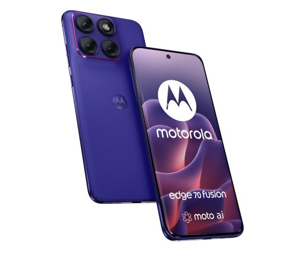 Motorola Edge 70 Fusion Orient Blue – profil obudowy