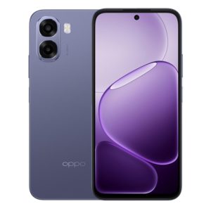 OPPO A6x 4G Black Purple – widok telefonu i tylnego panelu