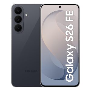 Samsung Galaxy S26 FE 5G 8/256 GB Czarny – widok frontu i tyłu