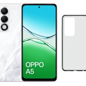 OPPO A5 4G 6/128 GB White + Etui – widok główny