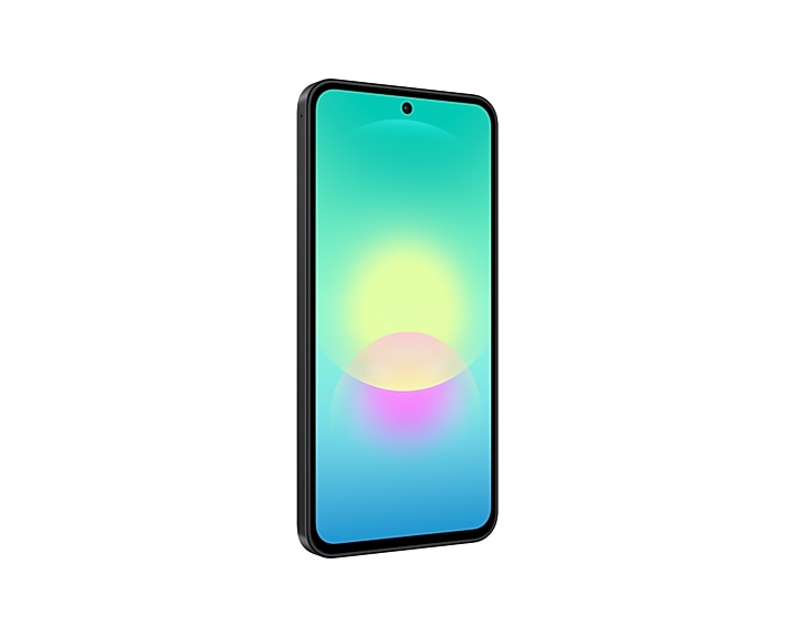 Samsung Galaxy A27 5G 6/128 GB Czarny — oficjalny render telefonu z przodu