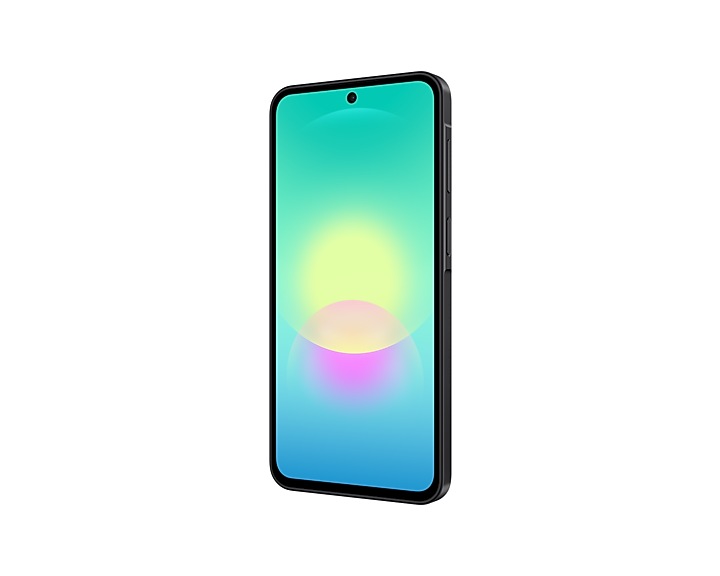 Samsung Galaxy A27 5G 6/128 GB Czarny — oficjalny render telefonu pod kątem
