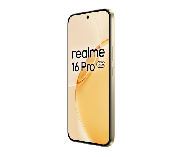 realme 16 Pro Master Gold — widok telefonu