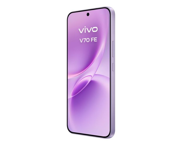 vivo V70 FE 5G 8/256 GB Fioletowy — profil obudowy