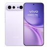 vivo X300 FE 5G w kolorze fioletowym – widok frontu i tylnego panelu