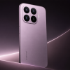 Xiaomi 17T w kolorze Violet na ciemnym editorialnym tle