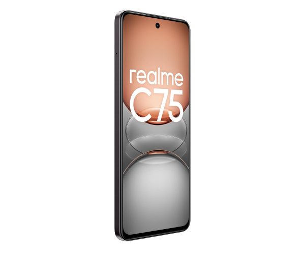 realme C75 — zbliżenie obudowy